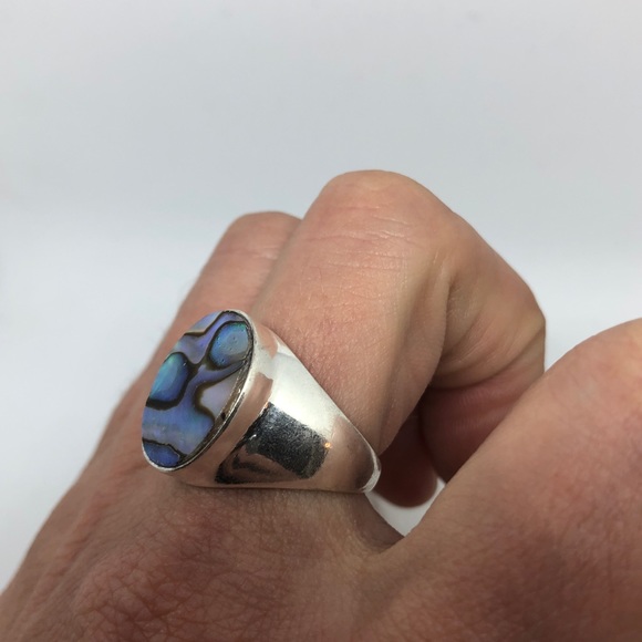 Abalone Shell Ring - Picture 5 of 5